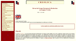 Desktop Screenshot of creolica.net