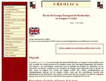 Tablet Screenshot of creolica.net